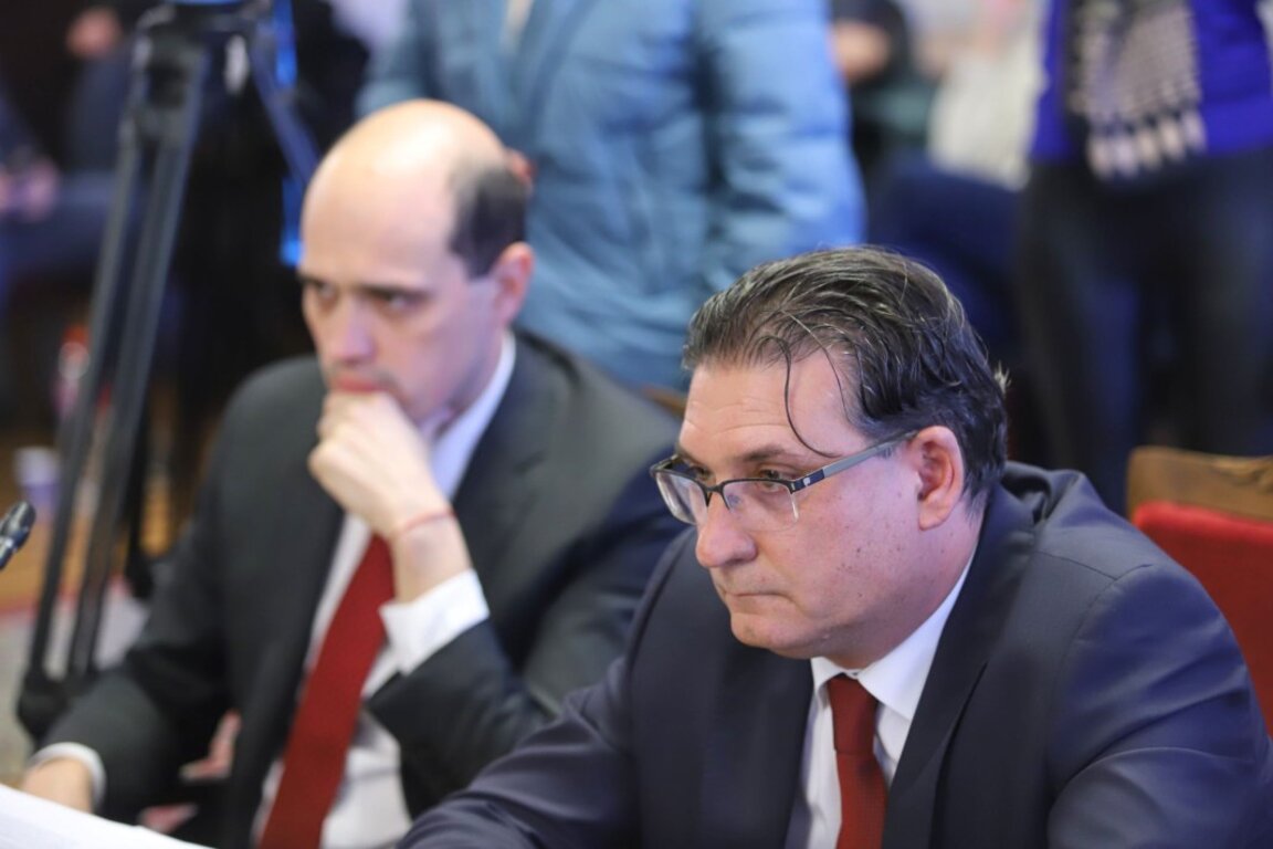 Plamen Danailov y Lyudmil Yotsov, director ejecutivo de Bulgargaz