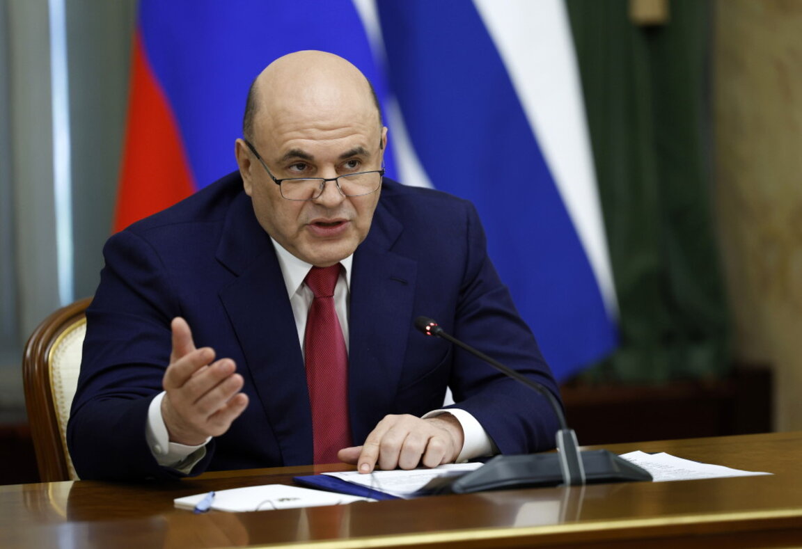 Министър-председателят на Русия Михаил Мишустин