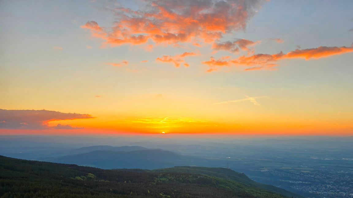 Friday has it all: clouds, fog, rain and wind