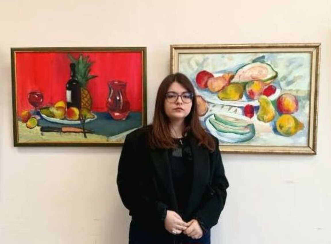 Марина Дрехарова показва живопис в Културния център на Радио Пловдив