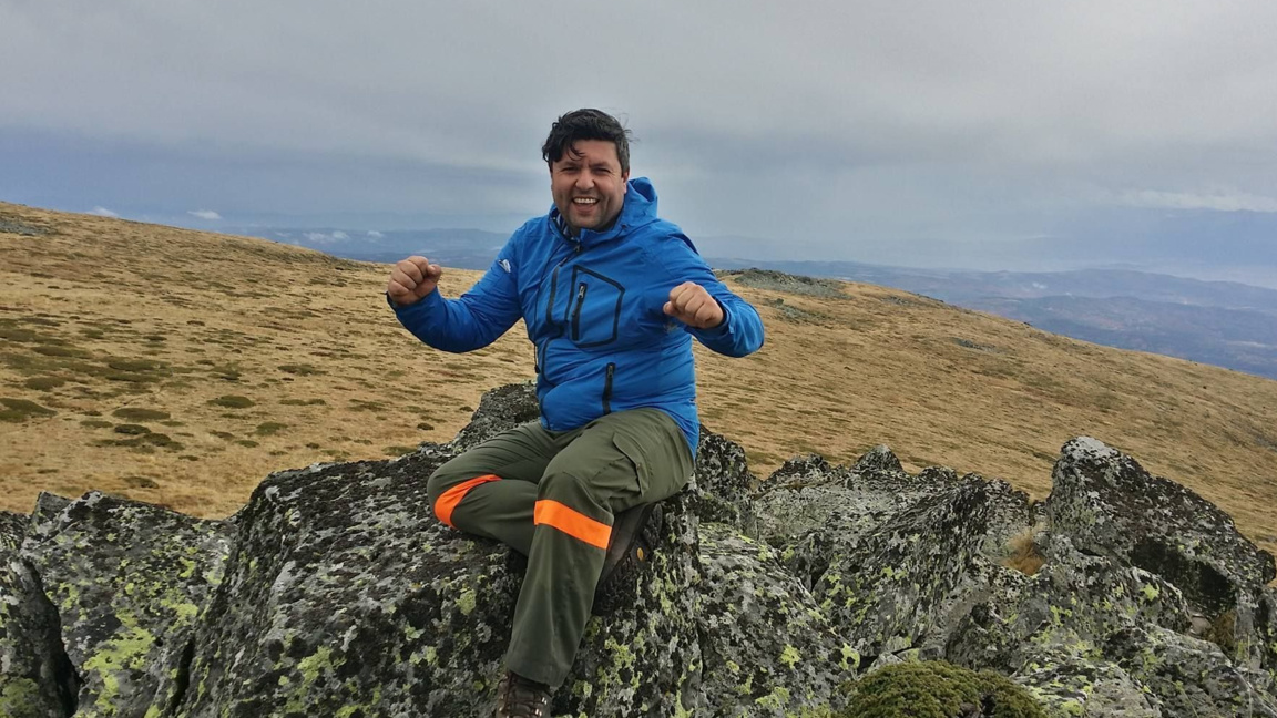 Богословът и екскурзовод Ивайло Мирчев в...