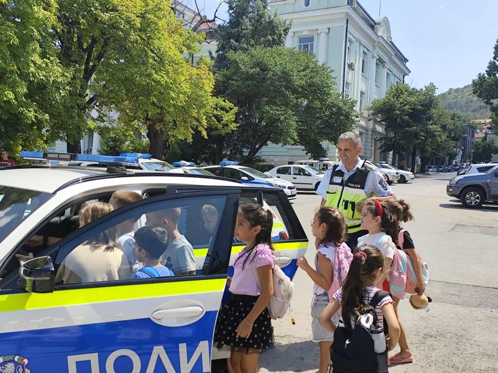 На гости в полицията