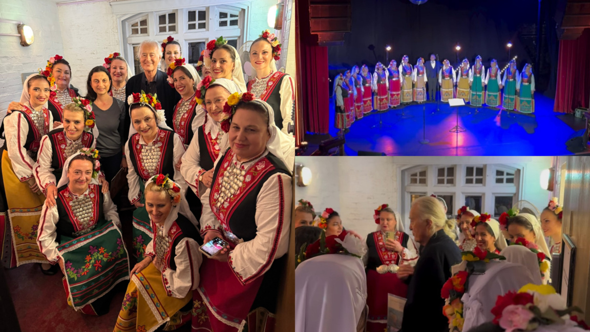 Jimmy Page praises Bulgarian choir after London concert