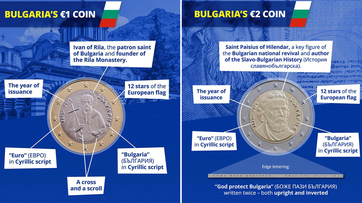 Lagarde recuerda la primera semana de la entrada de Bulgaria en la eurozona 