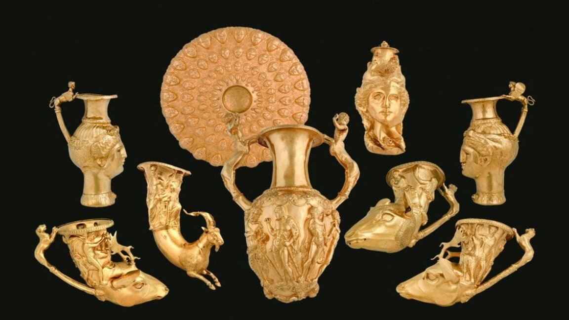 Goldschätze und Artefakte aus 14 bulgarischen Museen werden im Getty Museum in Los Angeles ausgestellt