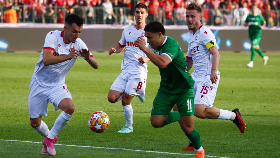 Лудогорец и ЦСКА ще се срещнат на полуфиналите за Купата