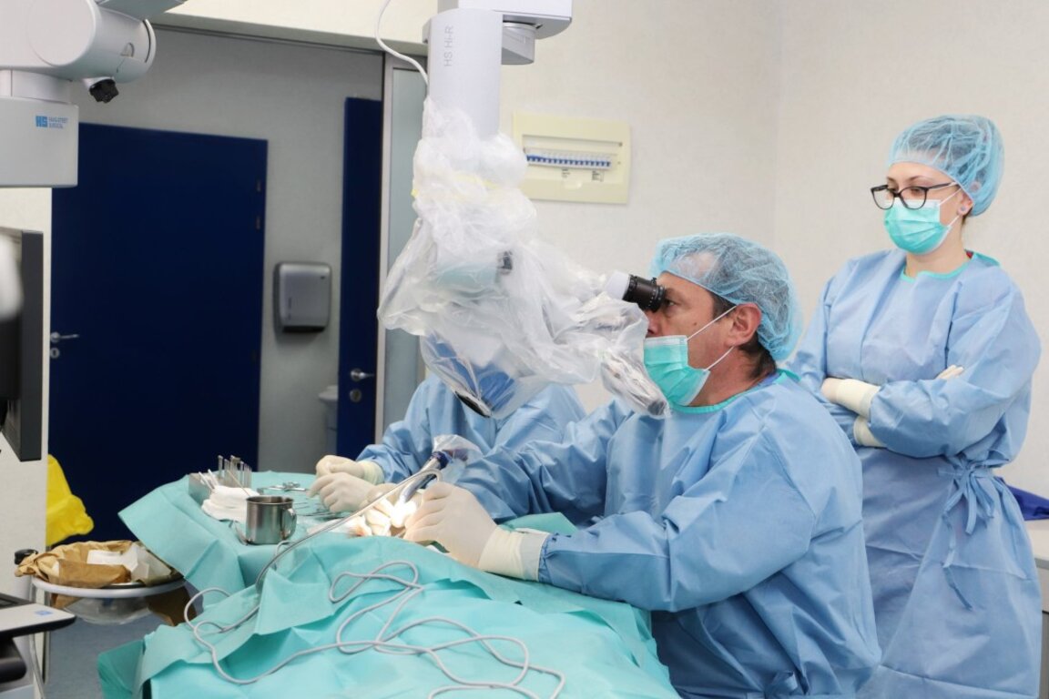 Клиниката по ушни, носни и гърлени болести на ВМА