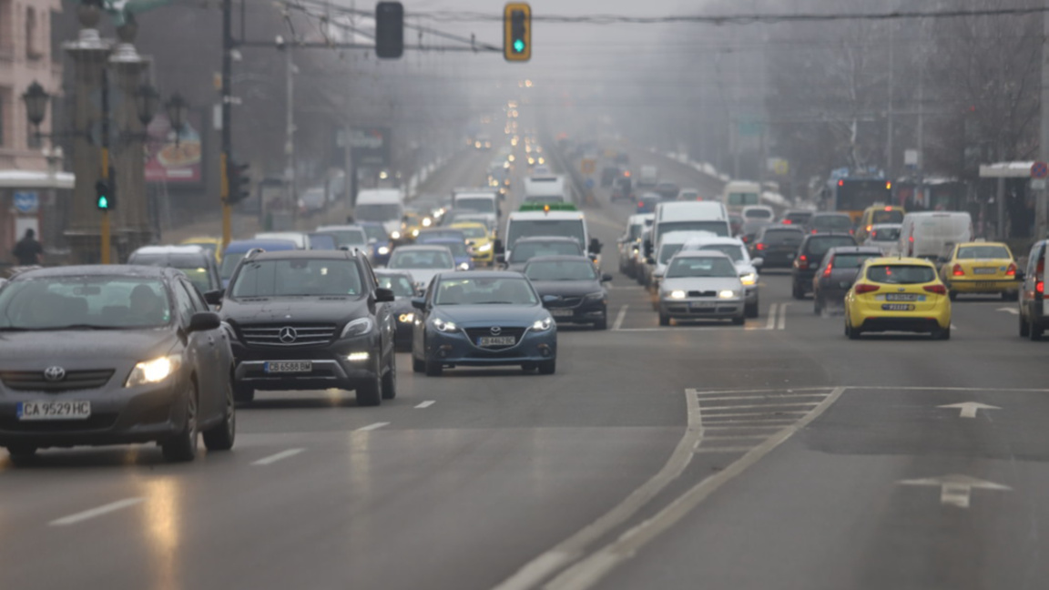 Кадър от бул. "Цариградско шосе"