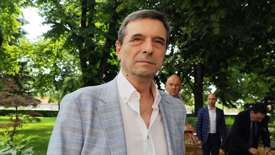 Димитър Манолов - президент на КТ "Подкрепа"