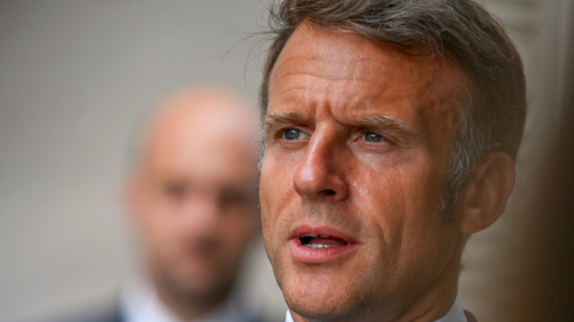 Президентът на Франция Еманюел Макрон