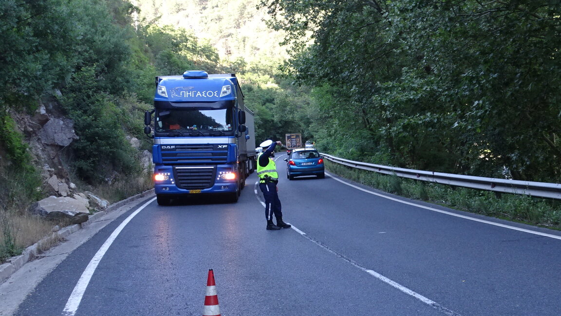 Мерки за облекчаване на пътния трафик в Кресна