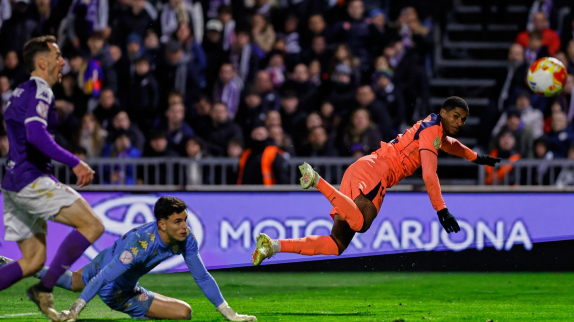 Маркъс Рашфорд има 10 гола за Барса.