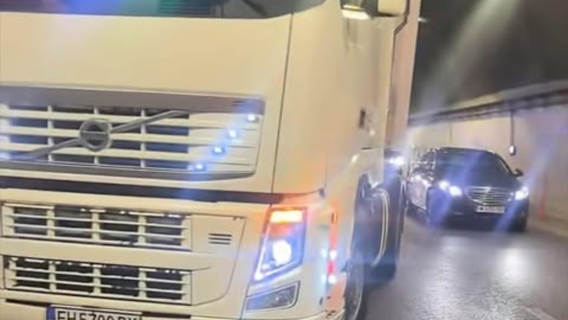 Кандев: Камионът, който блокира тунел "Витиня", е бил изправен