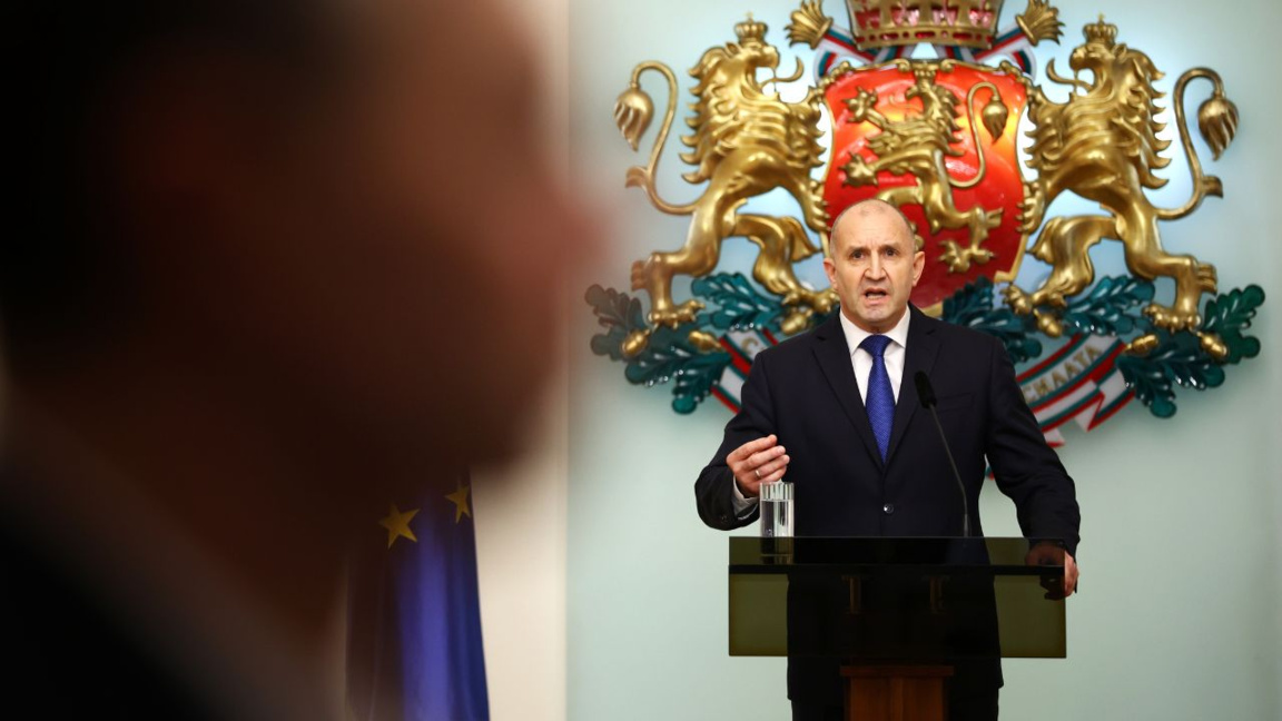 Démission du président Roumen Radev