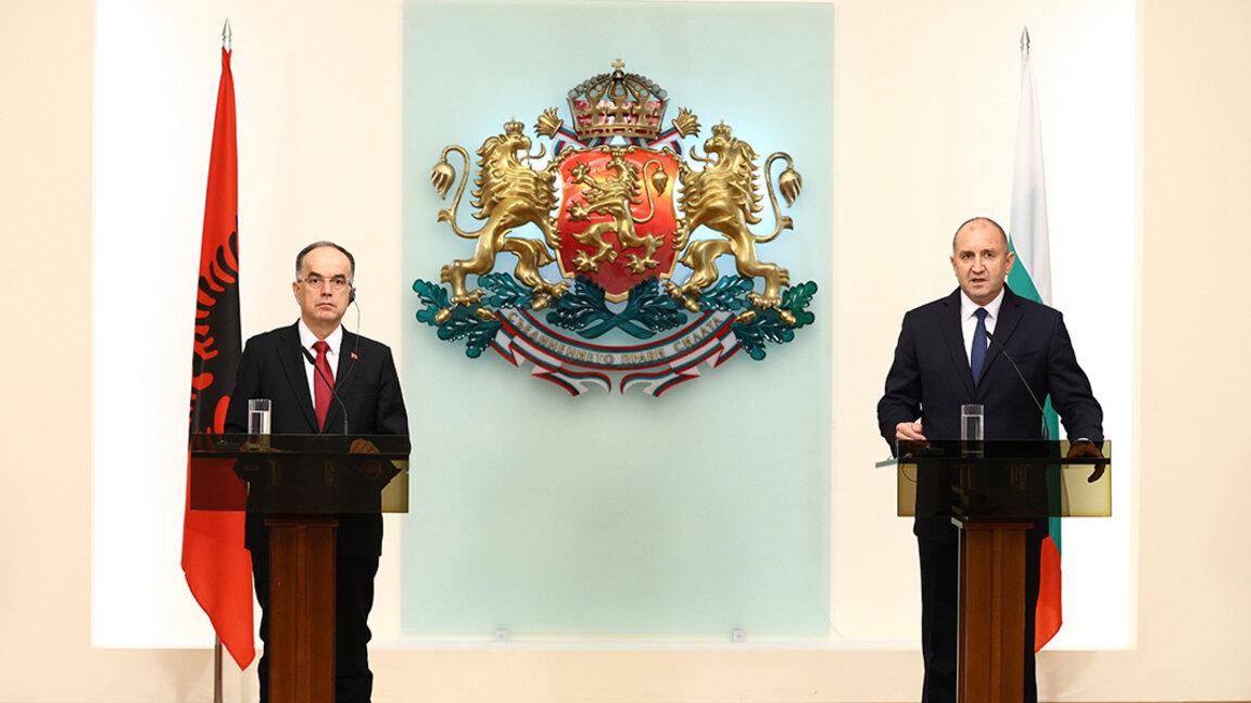 Presidenti Rumen Radev: Bullgaria mbështet fort Shqipërinë në rrugën e saj evropiane
