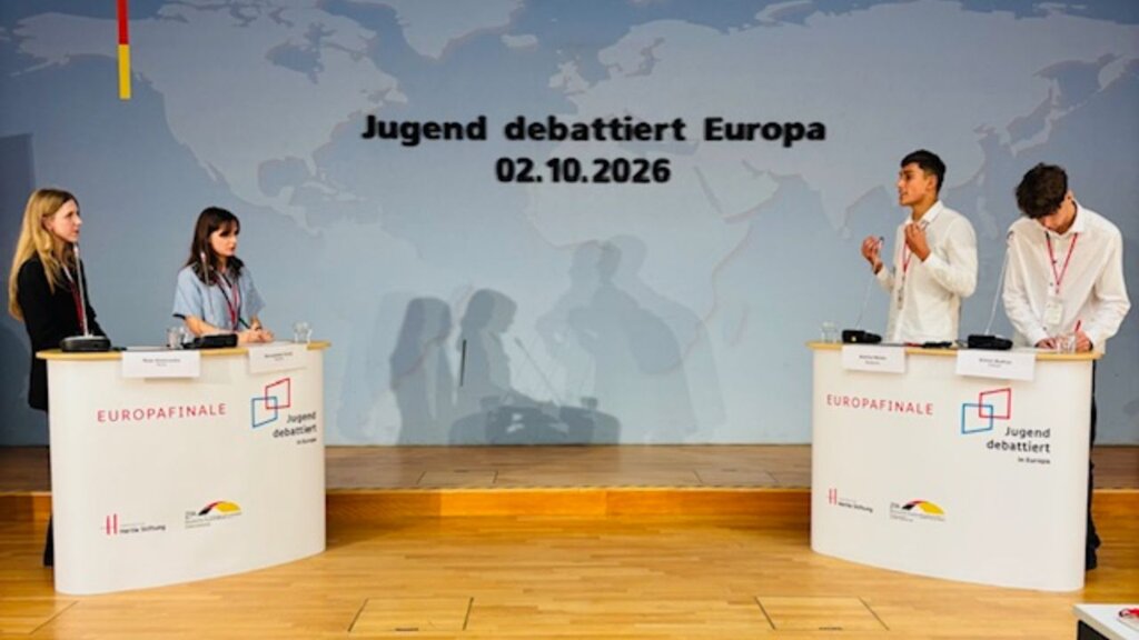 Български ученик спечели европейския финал на Jugend debattiert в Берлин