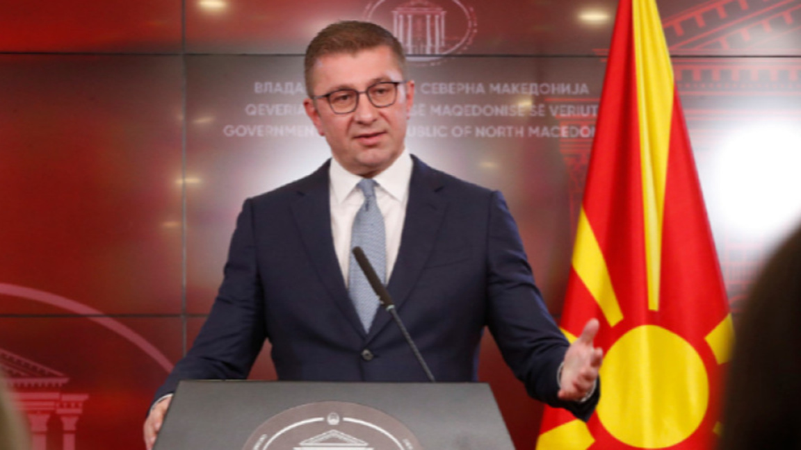 Hristijan Mickoski atacă Bulgaria privind „minoritatea macedoneană”