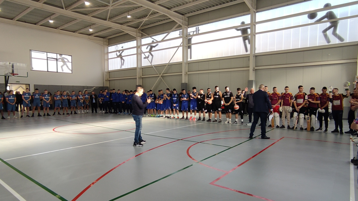 Новата спортна зала в Професионалната техническа гимназия в Габрово
