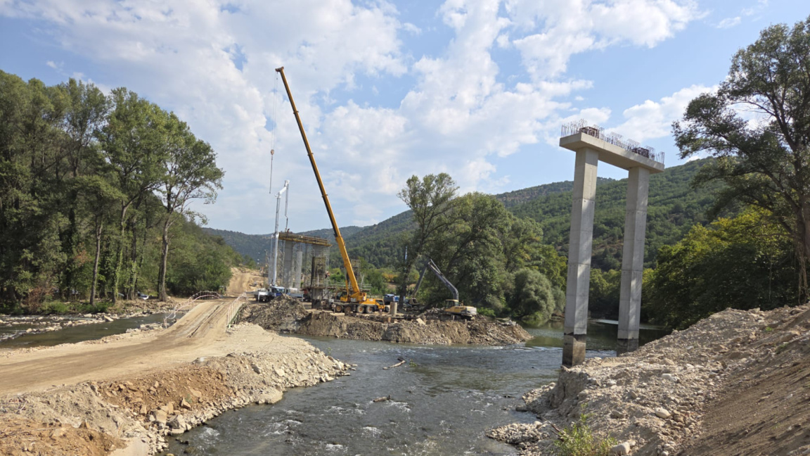 La carretera de circunvalación de Kresna estará lista a finales de 2027