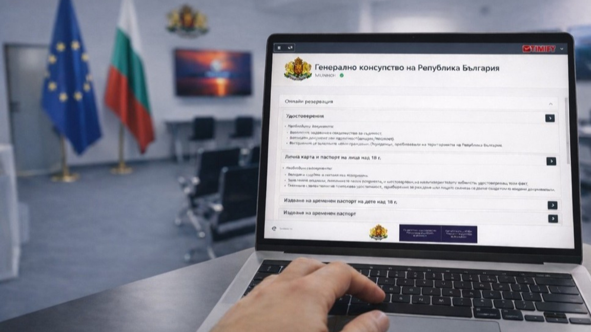 Обновена е електронната система за консулски услуги в Мюнхен