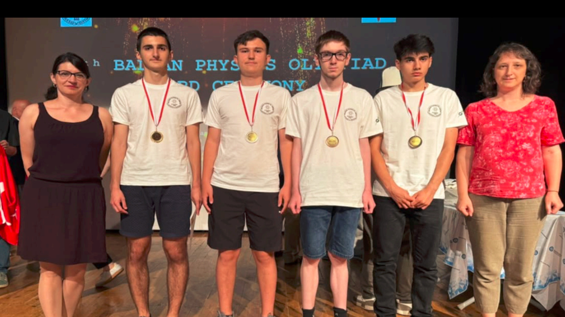 4 médailles pour la Bulgarie à l'Olympiade balkanique de Physique