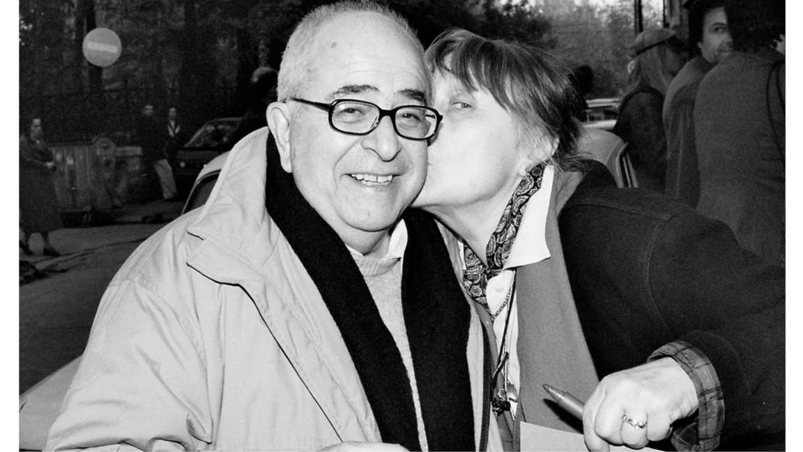 Иван Кирков и Камелия, създателката на галерията