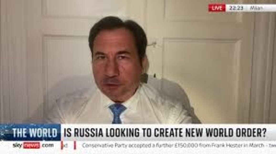 Марк Войджър, стоп кадър от телевизионно интервю, архив.