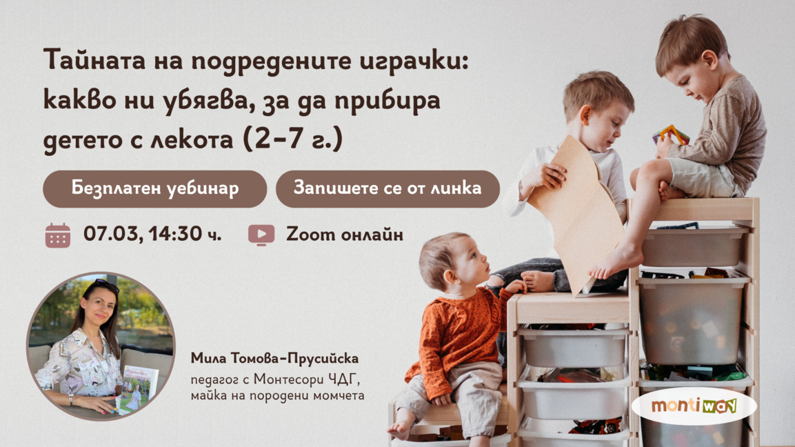 Тайната на подредените играчки: Какво ни убягва, за да прибира детето с лекота