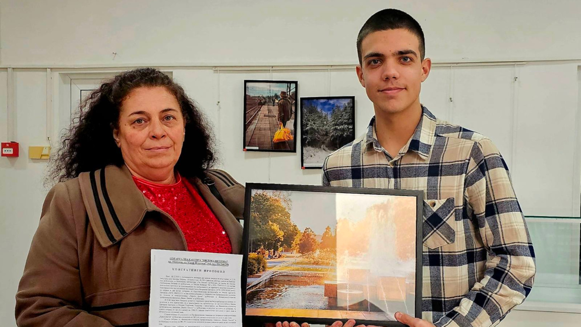 Благотворителна фотоизложба в Монтана събра средства за лечението на дете