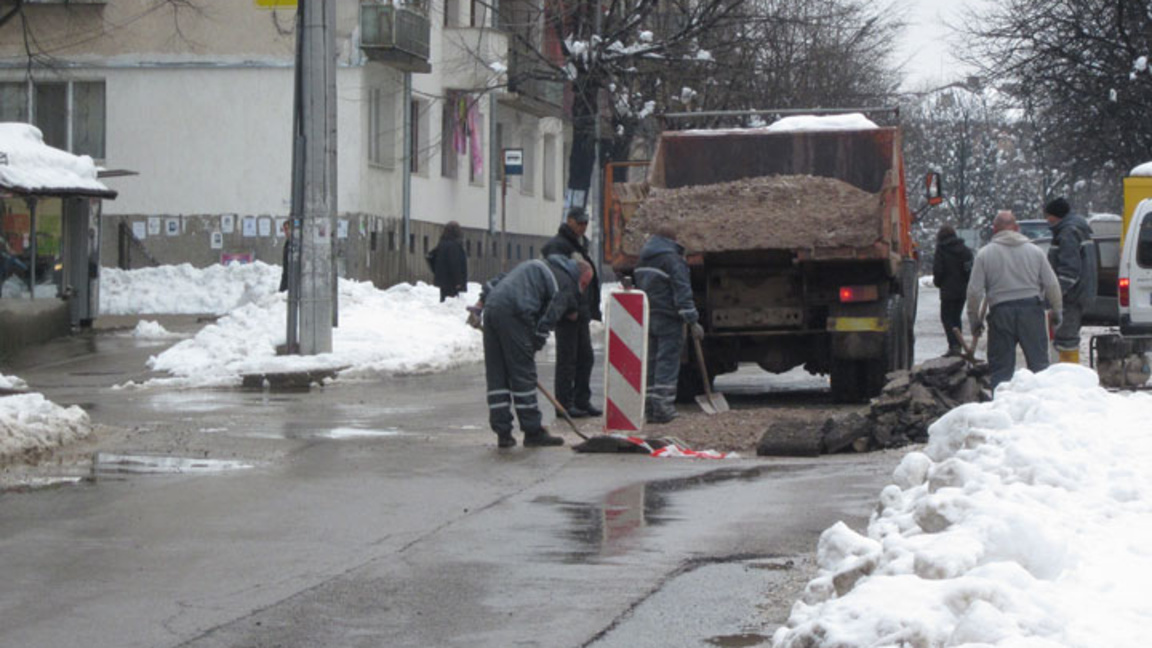 ВиК изкоп - снимката е илюстративна