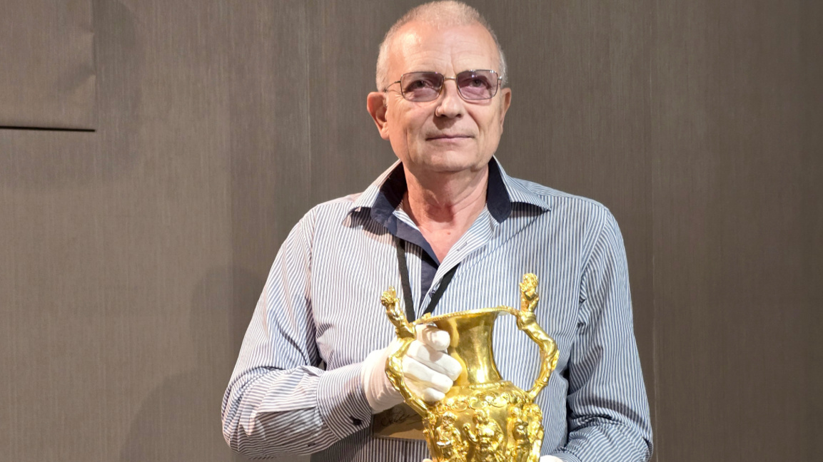 The Panagyurishte gold treasure returns home
