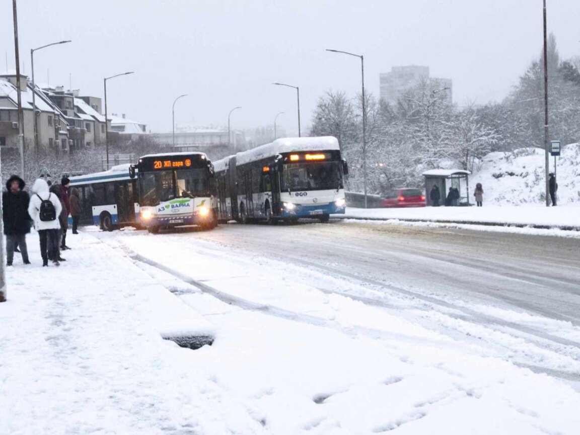Автобуси на Градски транспорт - Варна няма да обслужват някои спирки днес заради усложнената обстановка