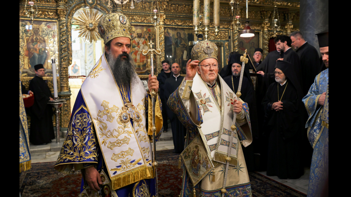 Les patriarches Daniel et Bartholomée ont officié ensemble à Istanbul