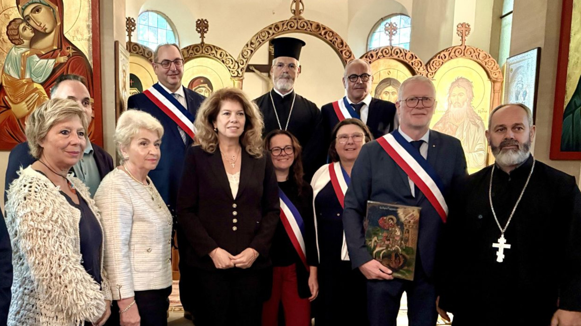 Bulgaria's President meets Bulgarian church community in Strasbourg region