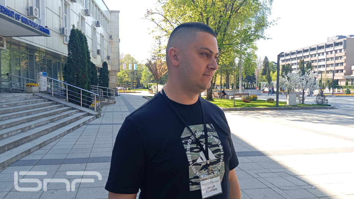 Говорителят на РИК - Монтана Тодор Георгиев