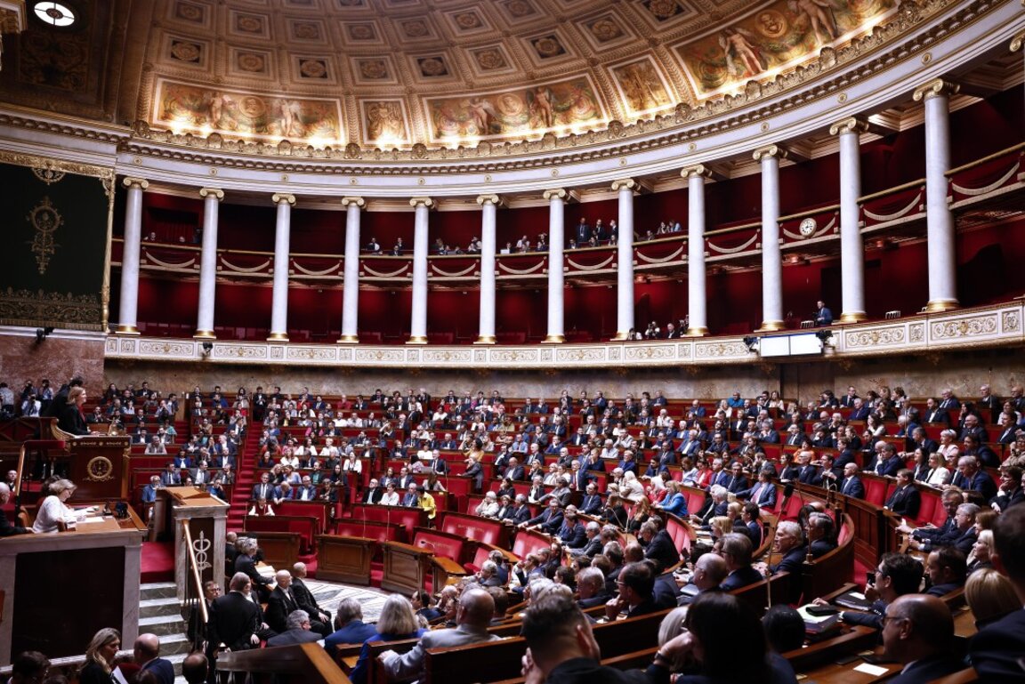 Националното събрание на Франция, архив.