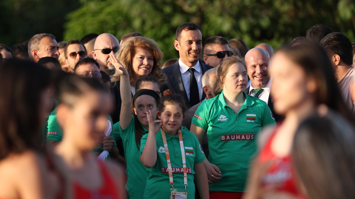 Weltmeisterschaft für Athleten mit Down-Syndrom in Sofia eröffnet