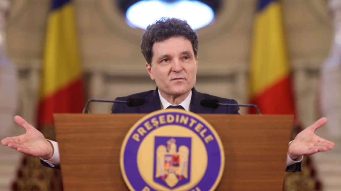 Romanian President Nicușor Dan