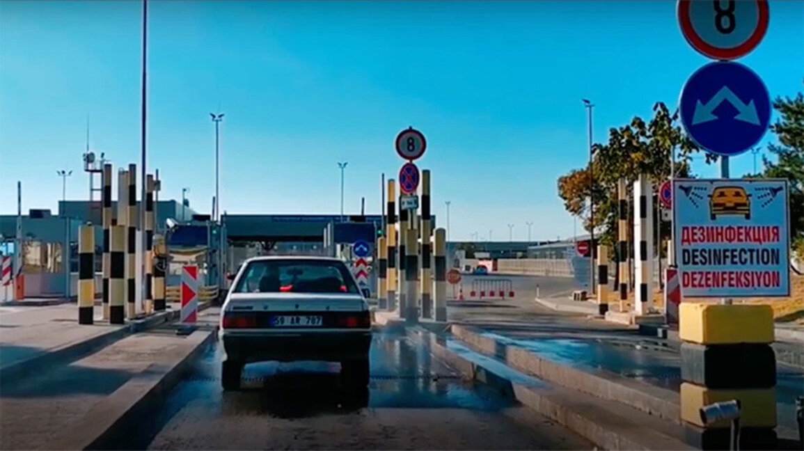Türkiye de Bulgar plakalı araçlardan dezenfeksiyon ücreti alacak
