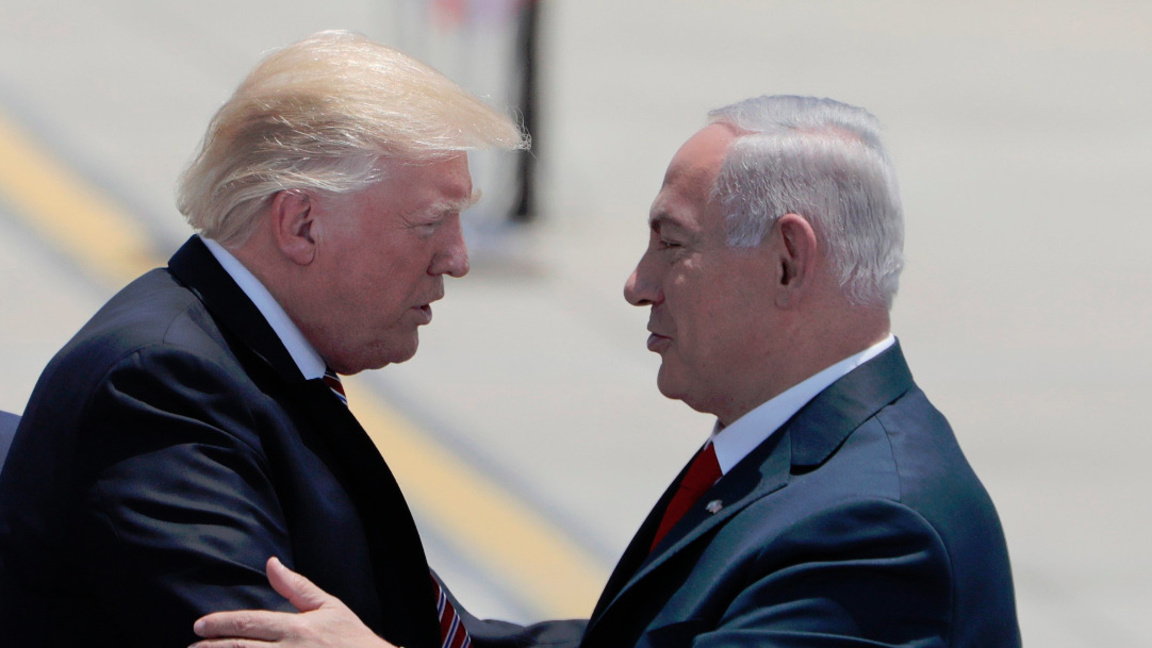 Доналд Тръмп и Бенямин Нетаняху