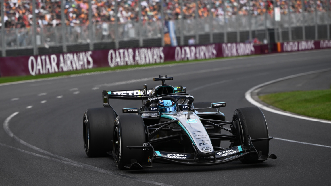 Джордж Ръсел беше най-бърз в тренировката за Гран при на Китай