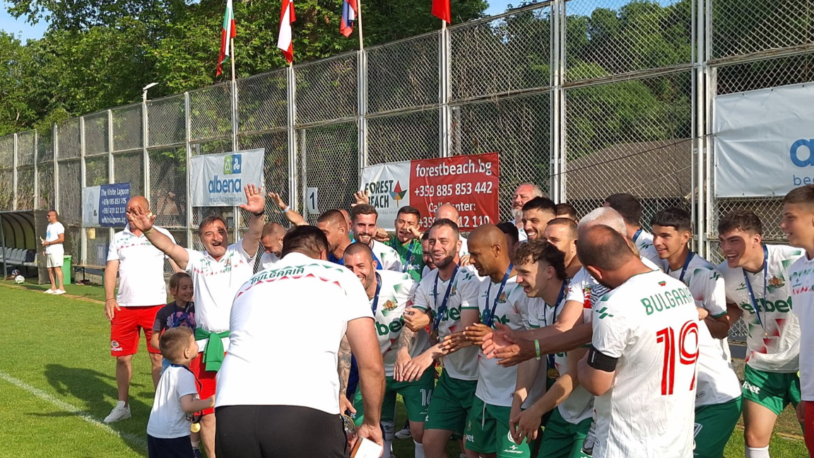 България триумфира на Европейското първенство по футбол за железничари!  (ВИДЕО)