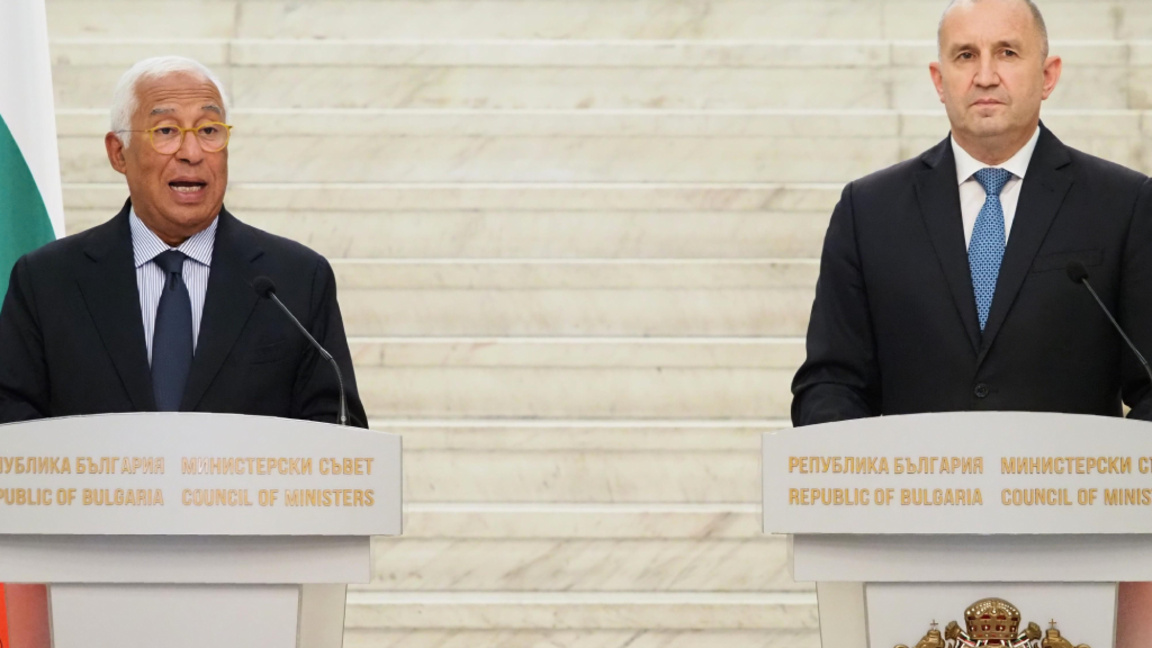 António Costa und Rumen Radew