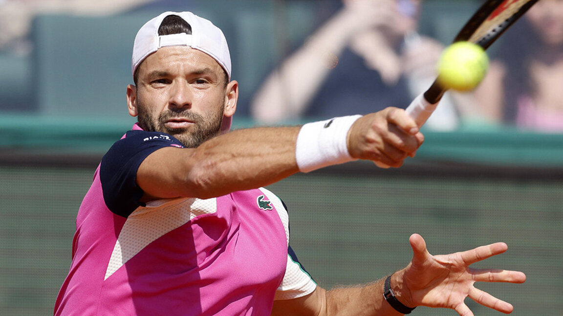 Tennis : Grigor Dimitrov qualifié pour le 3e tour à Monte-Carlo...