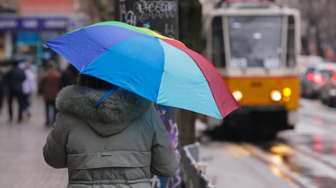 Cloudy with local showers, warm for the season