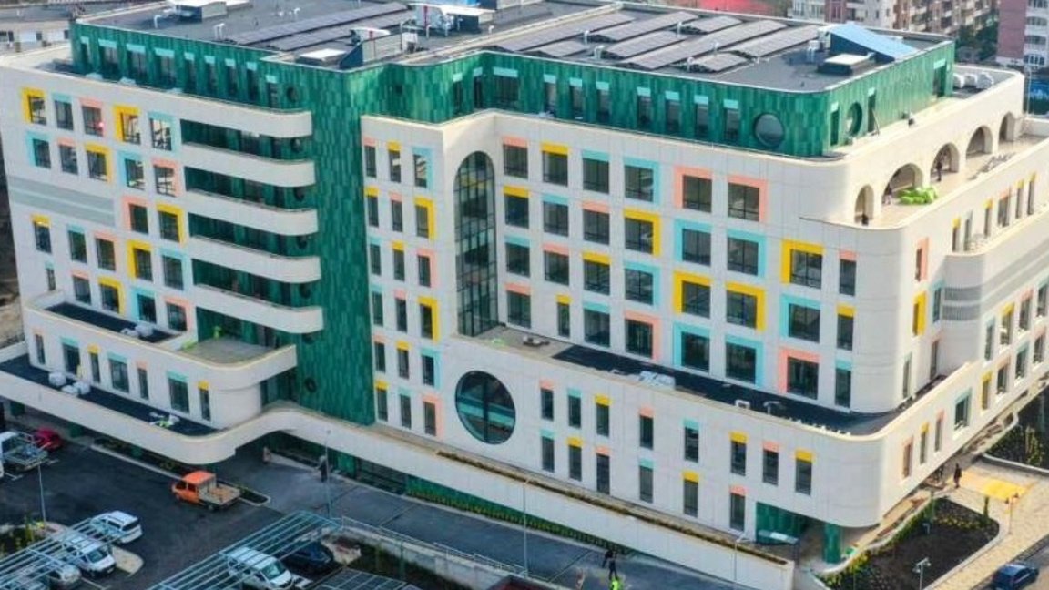 Le nouvel hôpital pédiatrique de Bourgas...