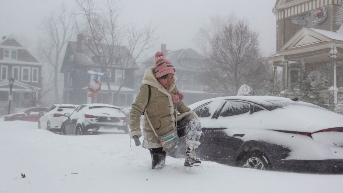 Снежна буря в североизточните американски щати