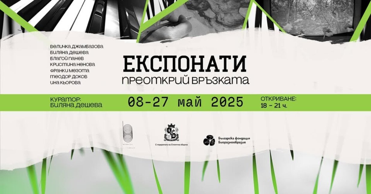 Иновативната изложба "Експонати" показва загубената връзка между човека и природата