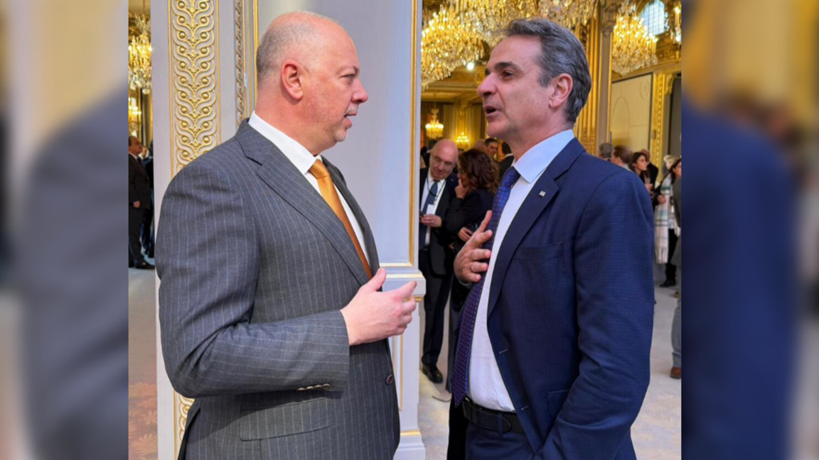 Rosen Zhelyazkov and Kyriakos Mitsotakis