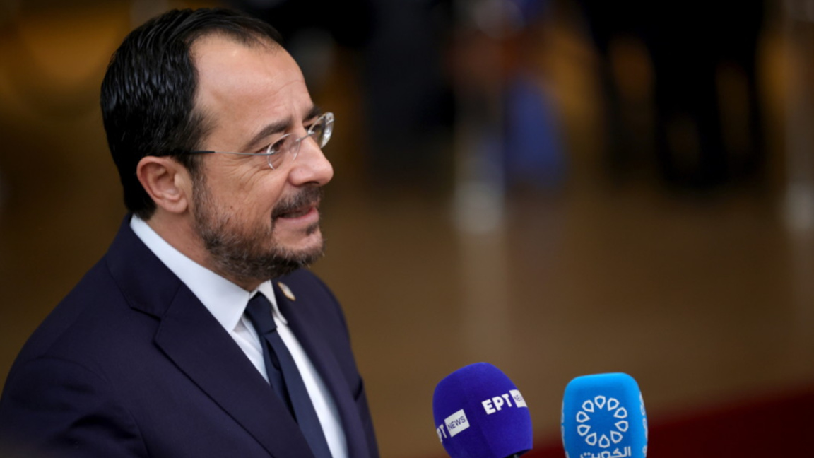 Президентът на Кипър Никос Христодулидис.